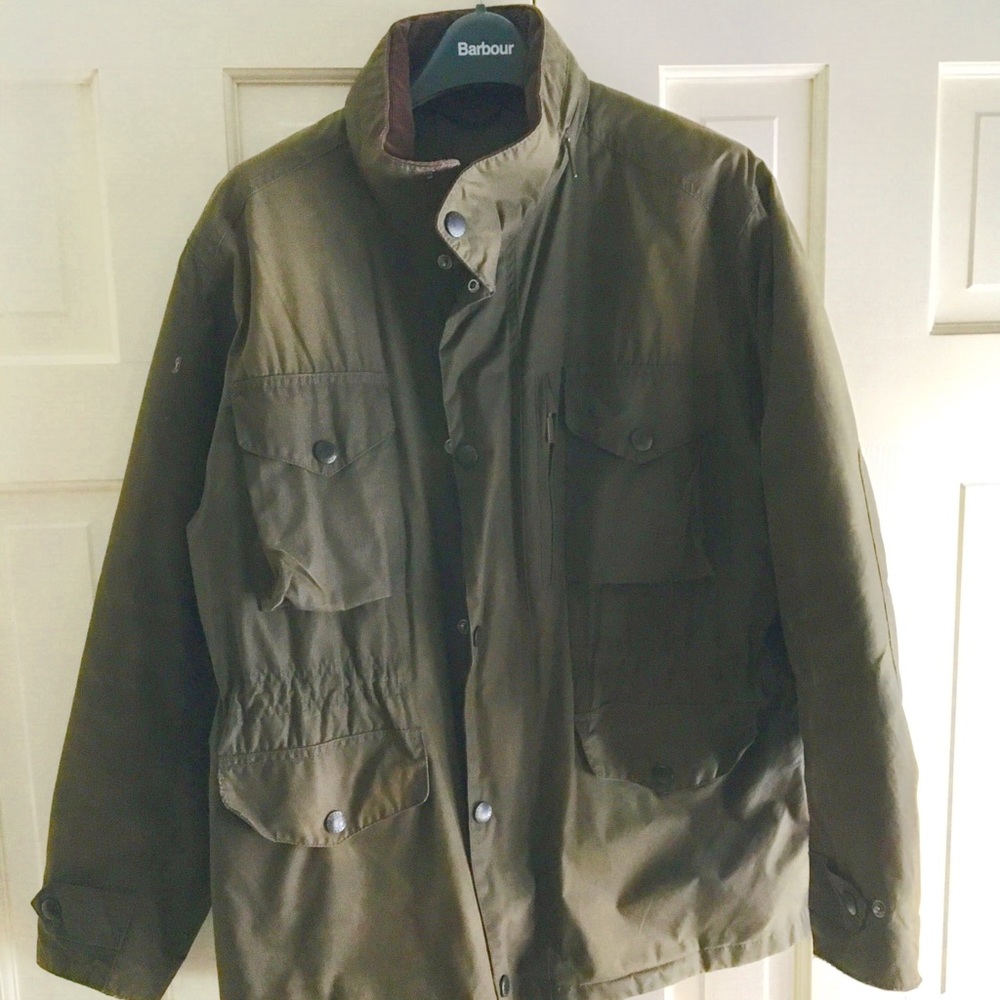 Green Waxed Barbour Jacket